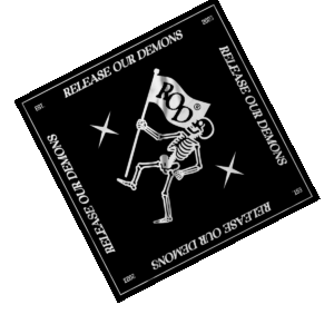 Skeleton bandana - one of a kind (limited)